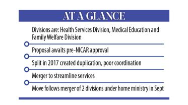 Health ministry merger Bangladesh