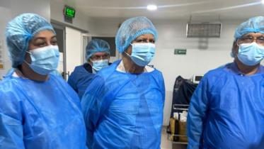 yunus visits khaleda zia at evercare hospital