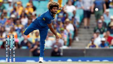 Sri Lanka's Lasith Malinga