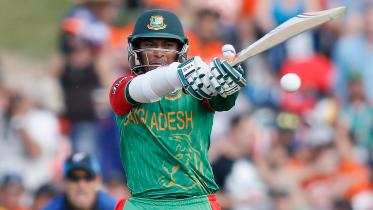 Bangladesh's Shakib Al Hasan