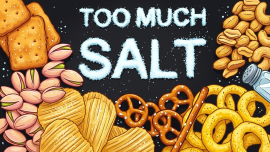 Your favourite snacks may be loaded with hidden salt