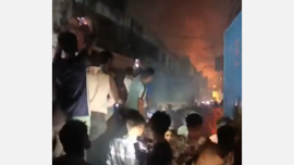 Ashulia factory gas cylinder blast