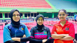 Table tennis Bangladesh women's team in Japan Asian Games.jpg