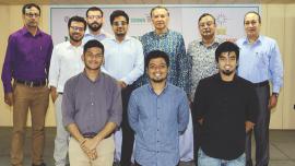 Editor Mahfuz Anam at the Rise High Bangladesh