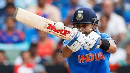 Virat Kohli cuts 