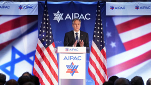 U.S. Secretary of State Antony Blinken delivers remarks at the American Israel Public Affairs Committee (AIPAC) policy Summit in Washington, U.S., June 5, 2023.jpg