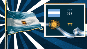 You may love the Argentine football team, but do you know its flag?