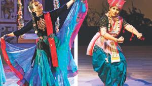A warrior in dance