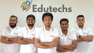 Team members of Edutechs. Photo: Edutechs