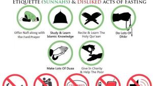 Forgetting basic etiquettes during Ramadan is a common sight unfortunately.