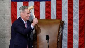 US House Republican Leader Kevin McCarthy elected the next Speaker of the US House of Representatives on January 7, 2023 