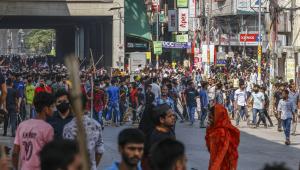 RMG workers protest