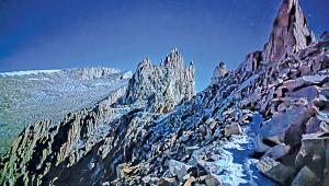 Climbing Mount Whitney in winter