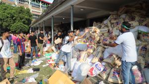 Relief efforts at TSC