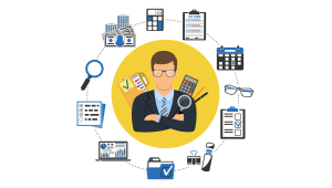 Graphical representation of Chartered Accountancy 