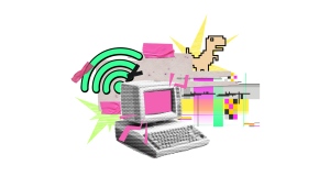Graphical representation of internet connectivity issues for freelancers. 