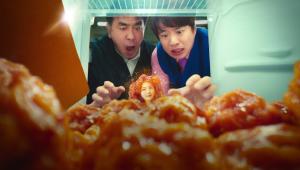 A scene from Chicken Nugget. 