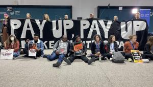 COP29 protest