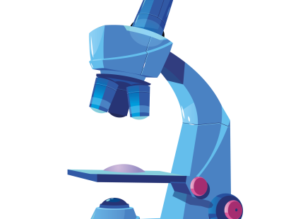 Clipart of a microscope