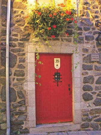 Colourful doors