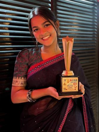 Sadia received Best Actor Critics Award for Mayashalik 