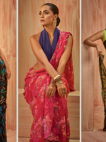 Why lightweight printed sarees are the ultimate everyday wear