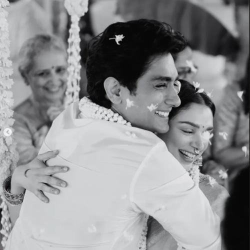 Aditi Rao Hydari and Siddharth marry in a private ceremony