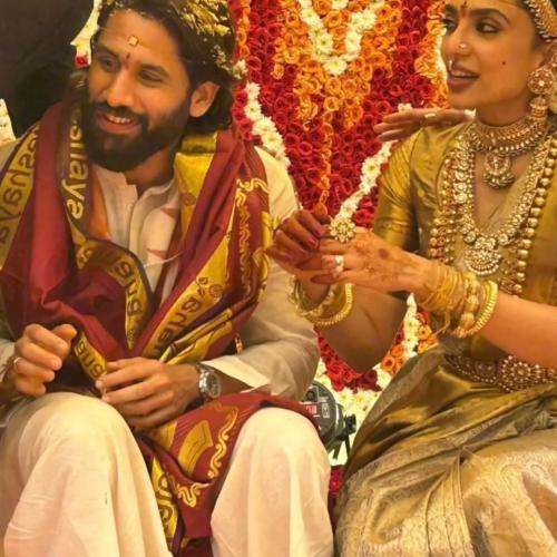 Tollywood stars Naga Chaitanya and Sobhita Dhulipala tie the knot