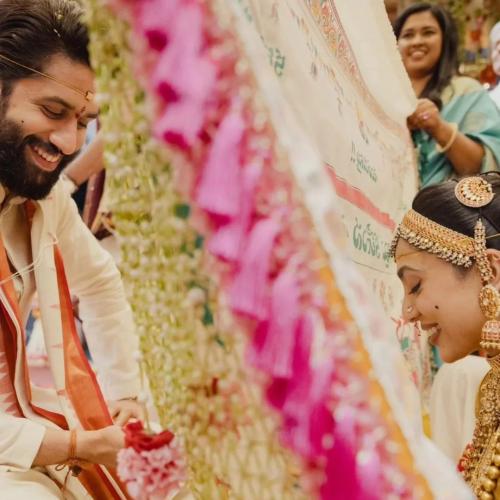 Tollywood stars Naga Chaitanya and Sobhita Dhulipala tie the knot