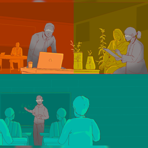 Graphical representation of employees who dislike their jobs