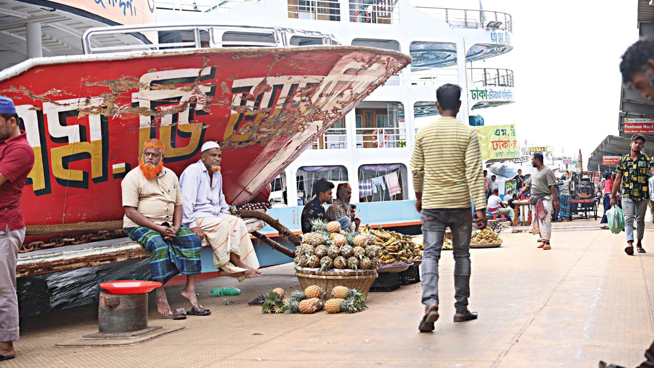 Sadarghat Launch Terminal Dhaka