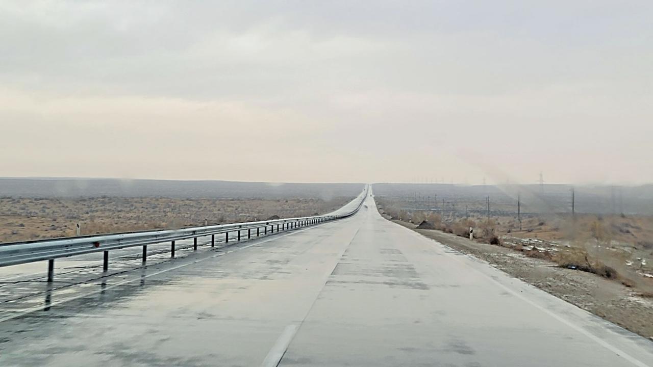 Road trip from Bukhara to Khiva
